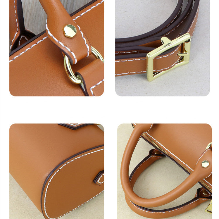 DIY Genuine Leather Fashion Hand Bag Material Pack