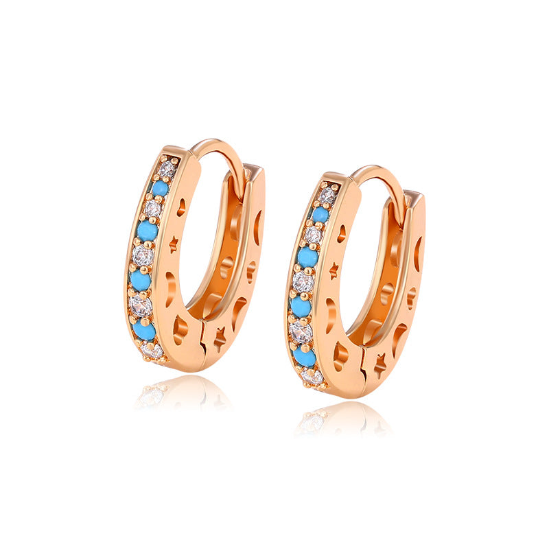 Graceful Personality Zircon Earrings