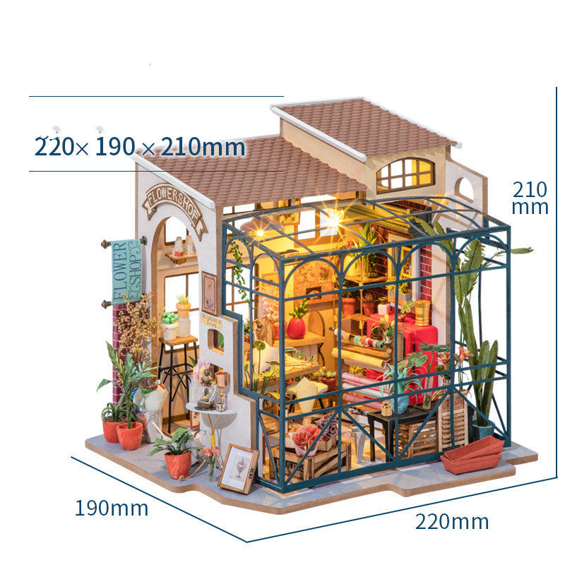 Diy Hut Handmade Model House