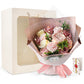 Glamor Carnation Rose Soap Flower Bouquet