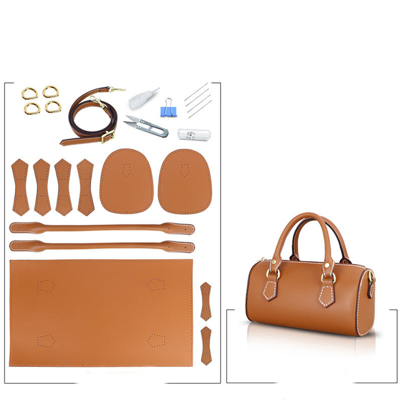 DIY Genuine Leather Fashion Hand Bag Material Pack