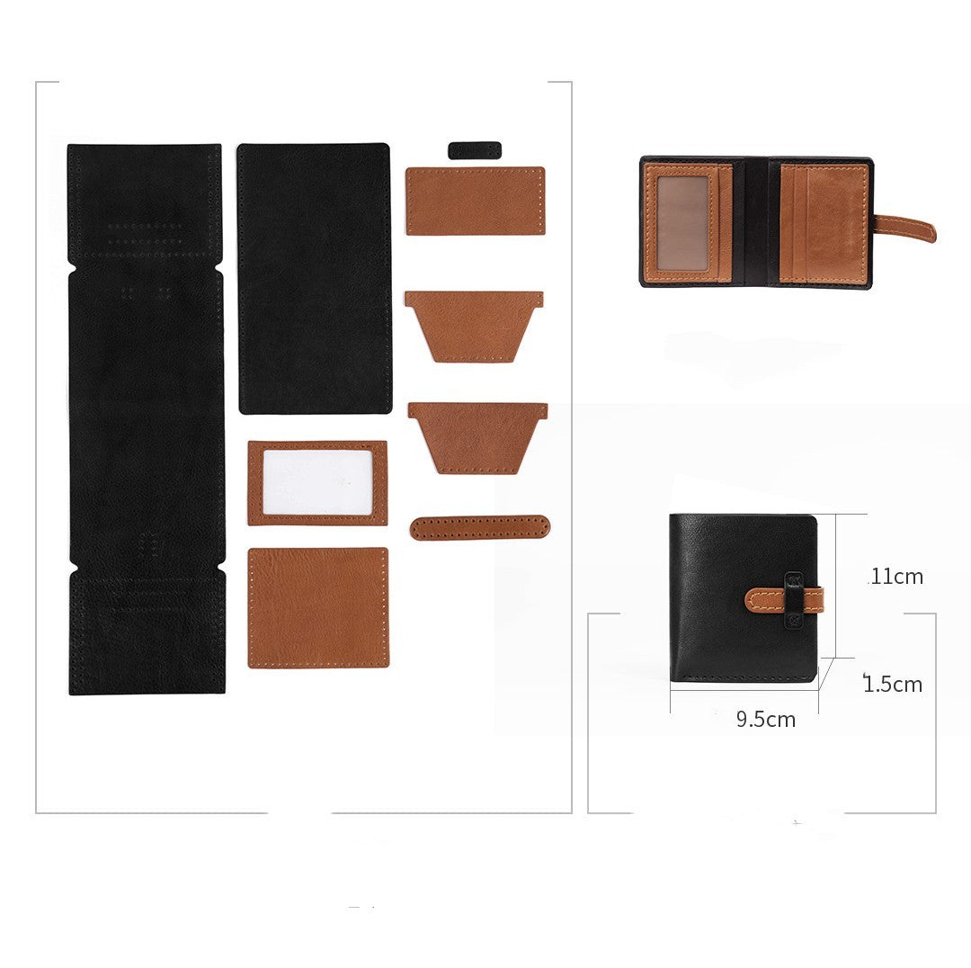 DIY Handmade Leather Card Wallet Material Package