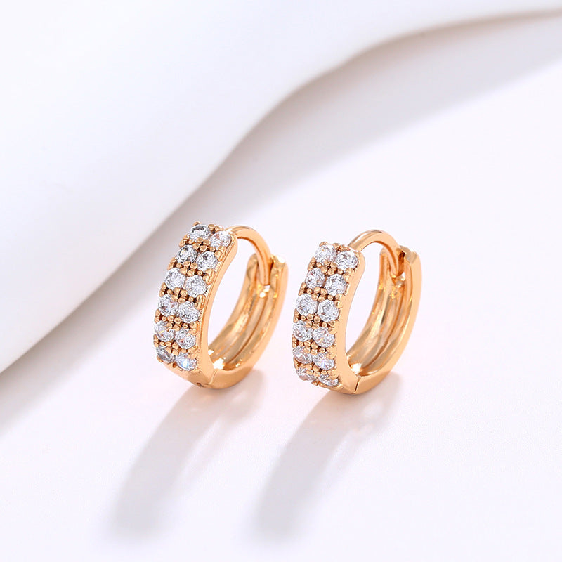 Graceful Personality Zircon Earrings