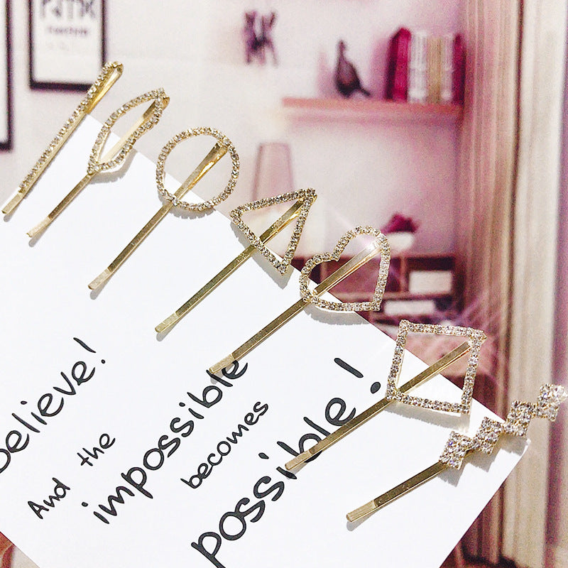 Rhinestone hair clip