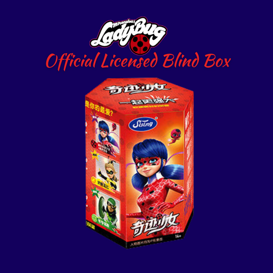 Box of 6 non-repetitive Miraculous: Ladybug & Cat Noir Figure Blind Box (Official Licensed)