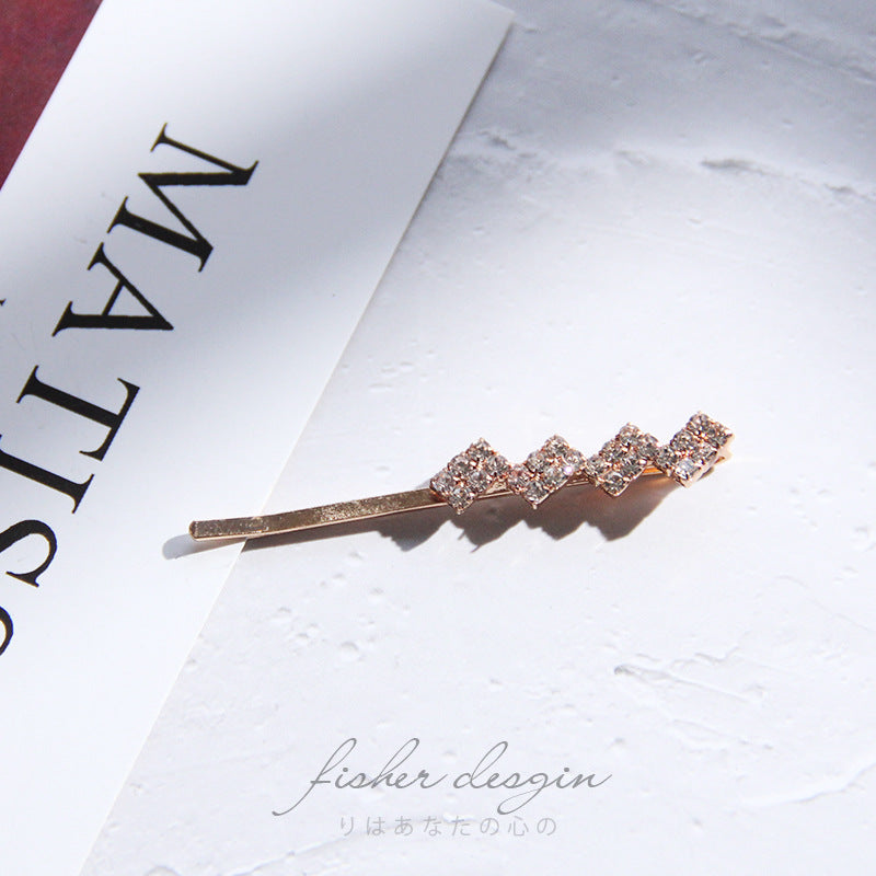 Rhinestone hair clip