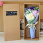 Rose Carnation Soap Bouquet Gift Box