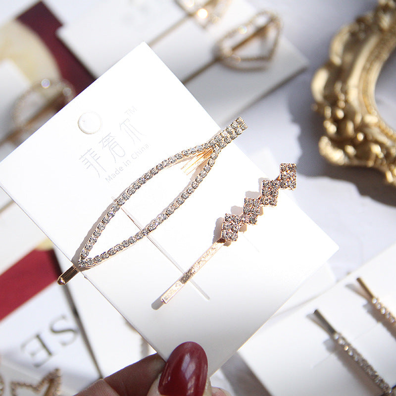 Rhinestone hair clip