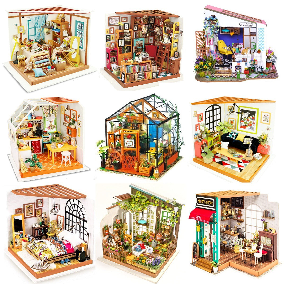 DIY Art Hut Handmade Dollhouse