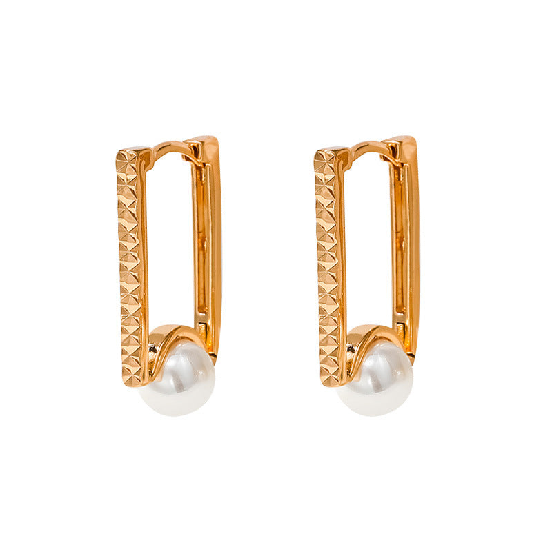 Graceful Personality Zircon Earrings