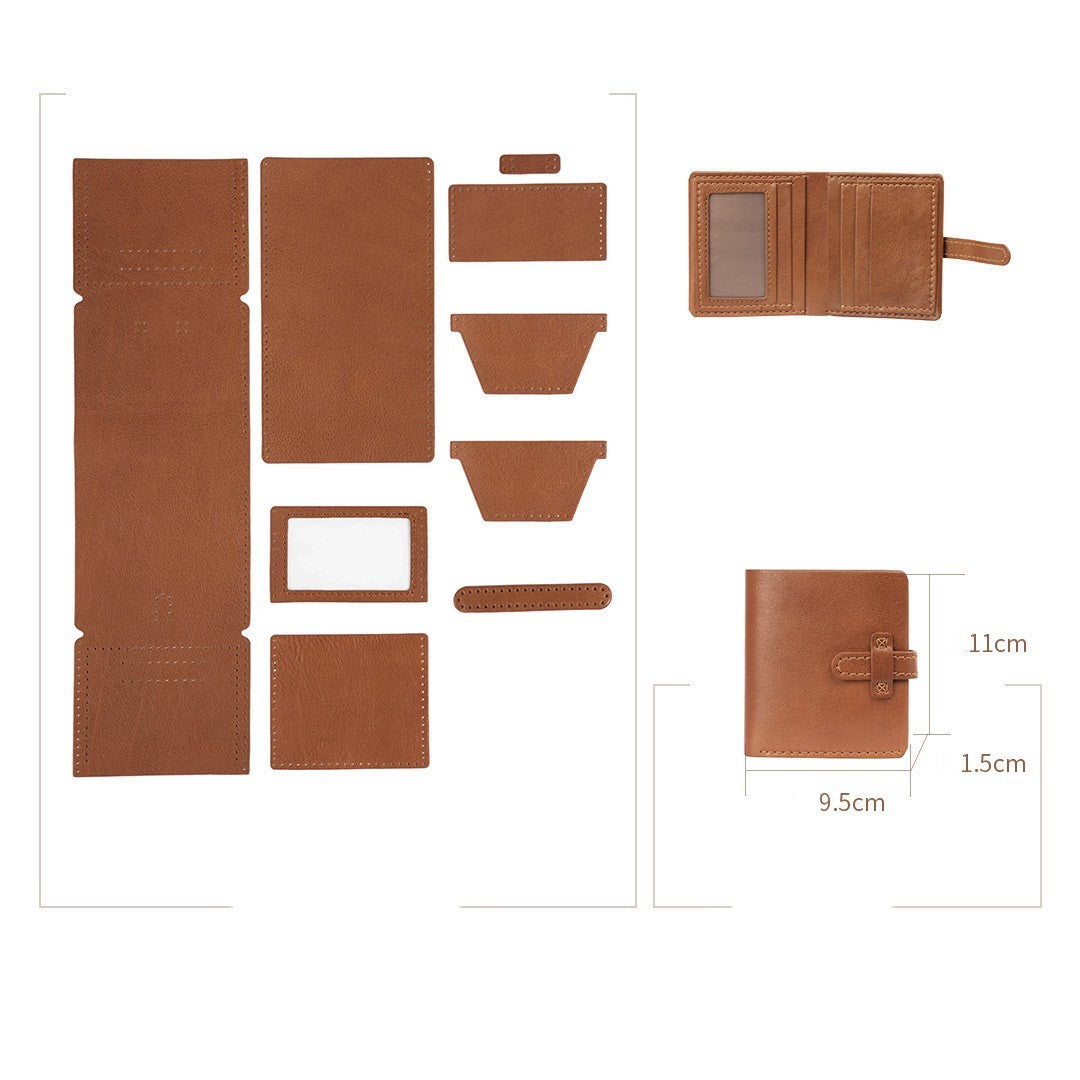 DIY Handmade Leather Card Wallet Material Package