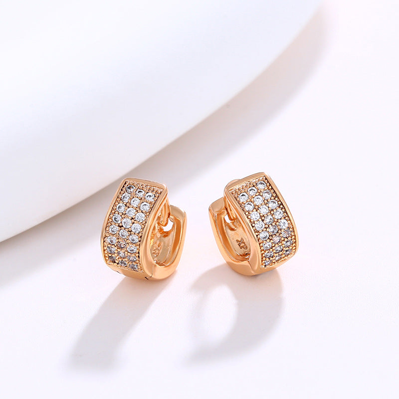 Graceful Personality Zircon Earrings