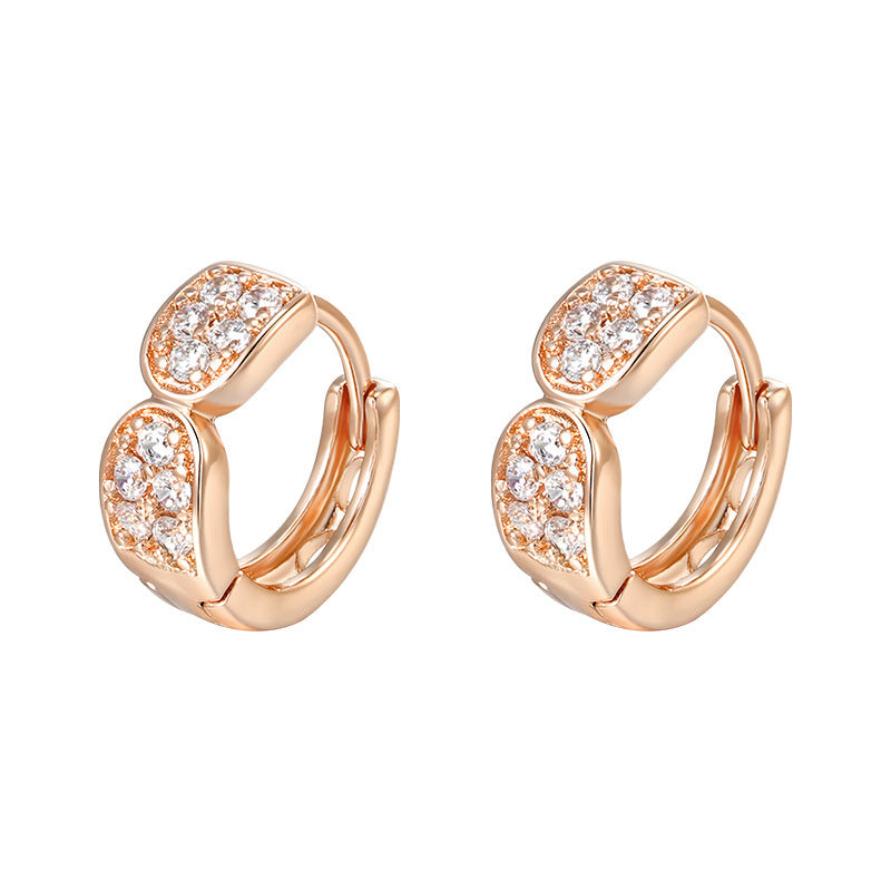 Graceful Personality Zircon Earrings