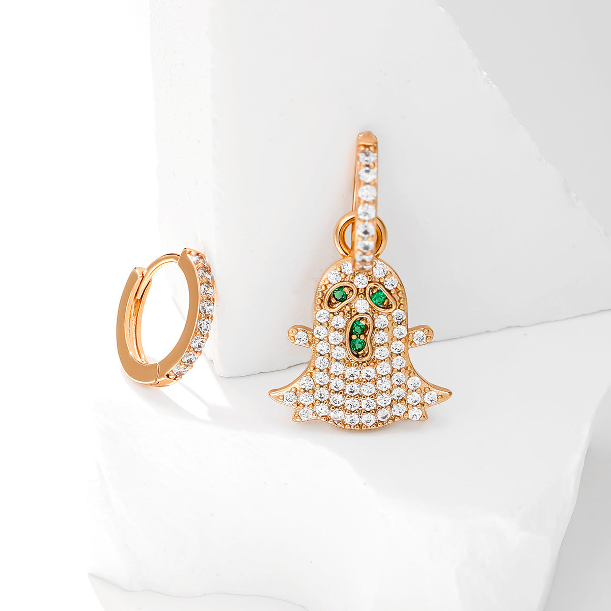 Graceful Personality Zircon Earrings