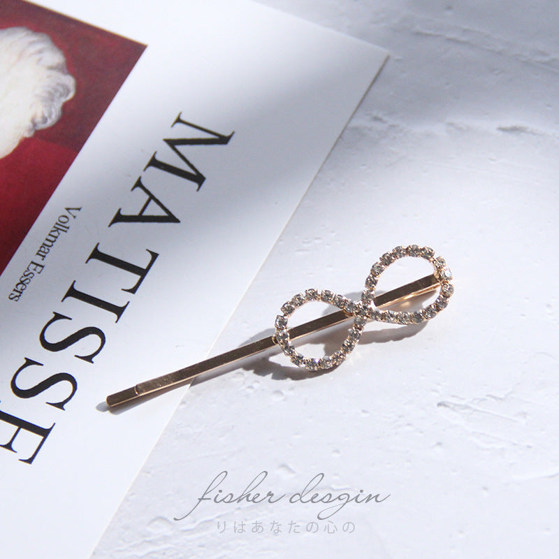 Rhinestone hair clip