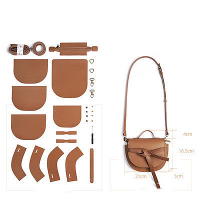 DIY Hand-stitched One-shoulder Bag Material Pack