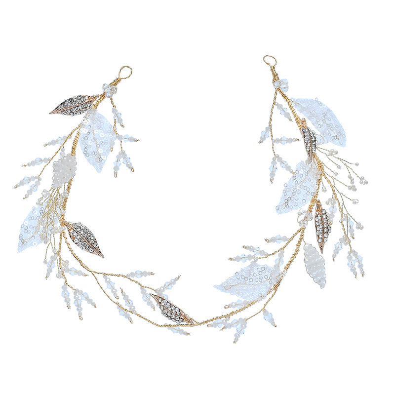 Bridal lace headband