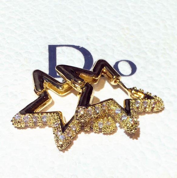 Zircon XINGX Temperamental Earrings Female