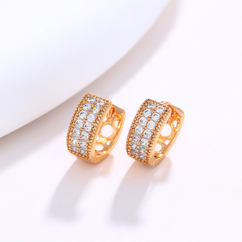 Graceful Personality Zircon Earrings