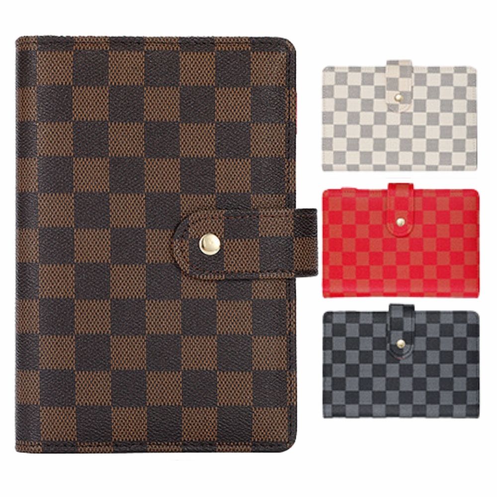 A6 Budget Binder - Checker Pattern (4 colors)