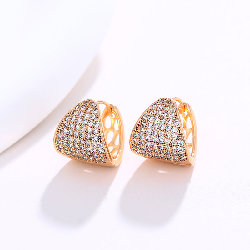 Graceful Personality Zircon Earrings