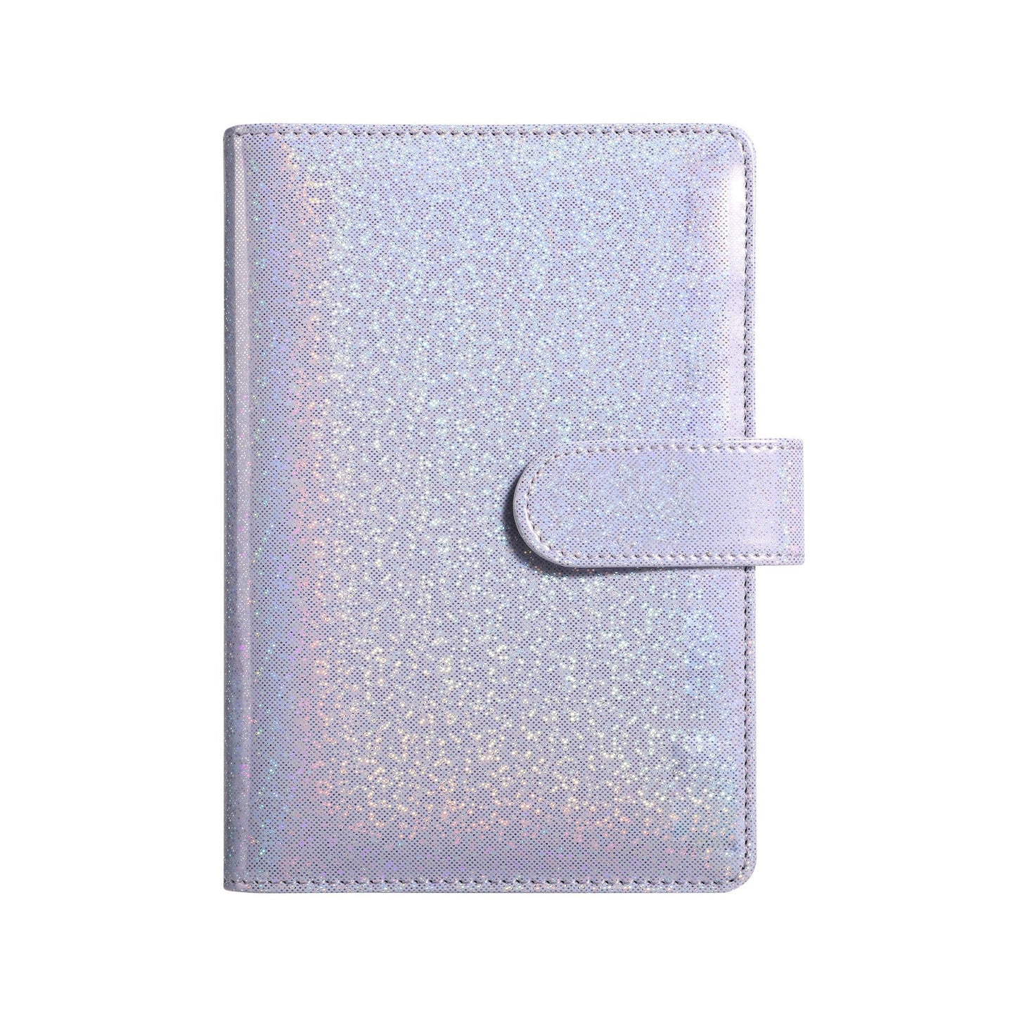 A6 Budget Binder - Sparkle Color with Button (6 colors)