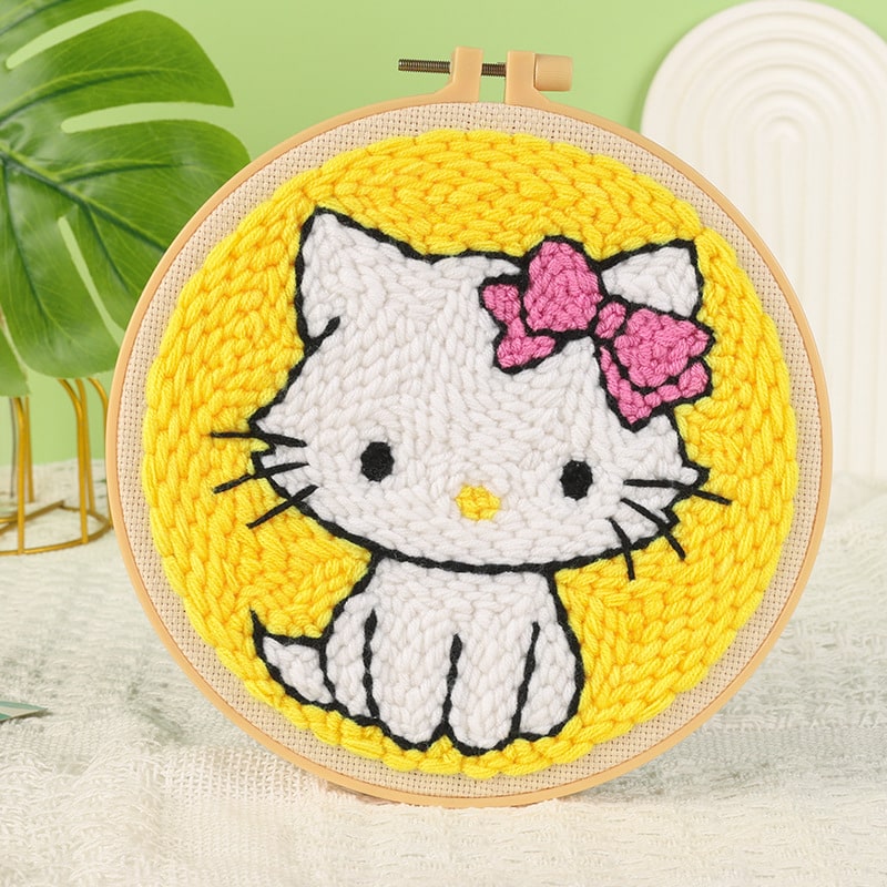 DIY Cartoon Punch Needle Embroidery Material Pack (20% OFF for 2 Packs or more)