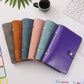 A6 Budget Binder - Marble Color with Button (11 colors)