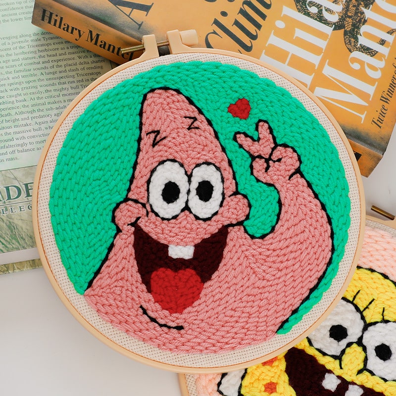 DIY Cartoon Punch Needle Embroidery Material Pack (20% OFF for 2 Packs or more)