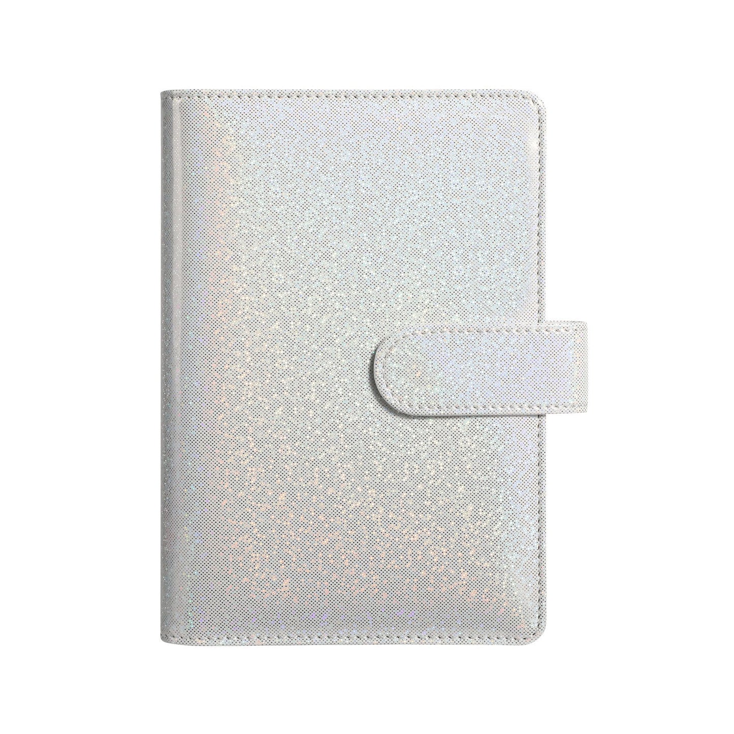 A6 Budget Binder - Sparkle Color with Button (6 colors)