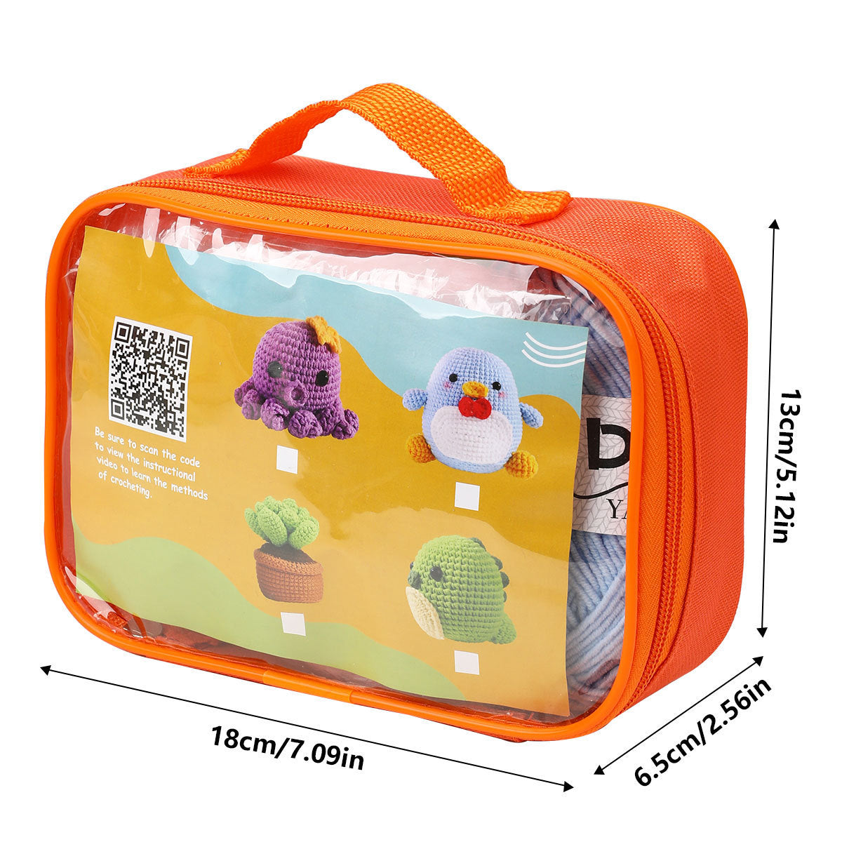 DIY Doll Tool Kit Package Handmade Crochet Woven Material Kit