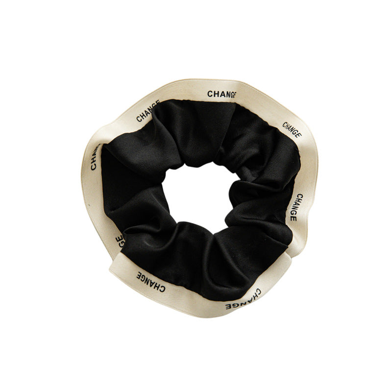 Large Intestine Hair Band Head Rope Contrast Color Cloth Hair Accessories