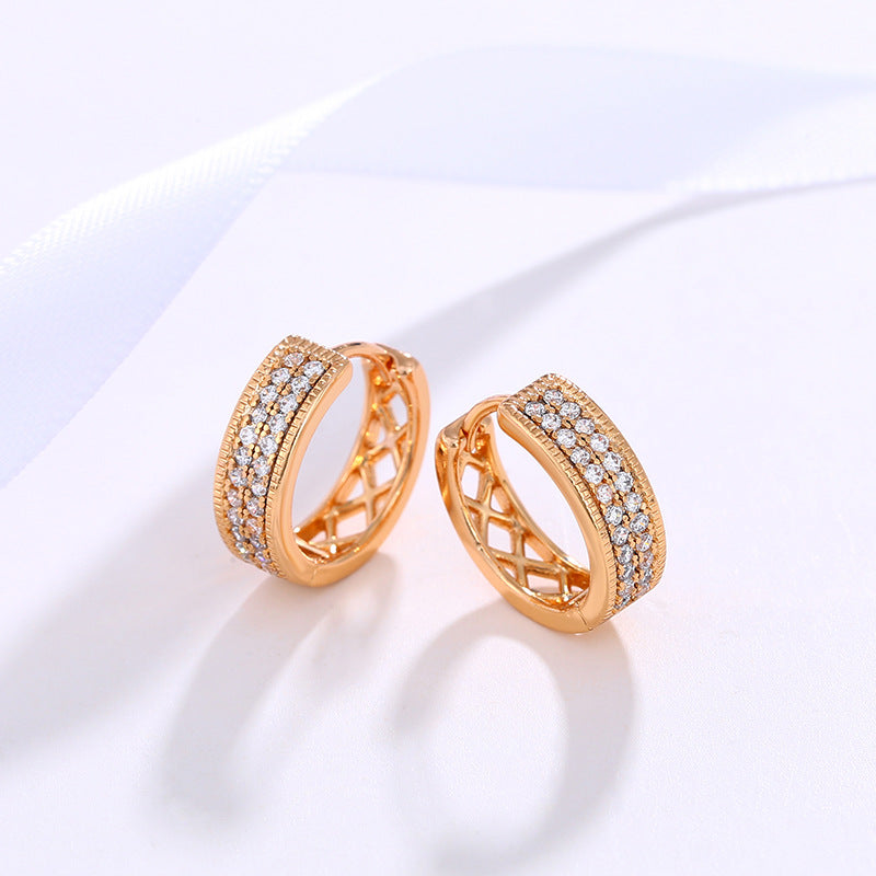 Graceful Personality Zircon Earrings
