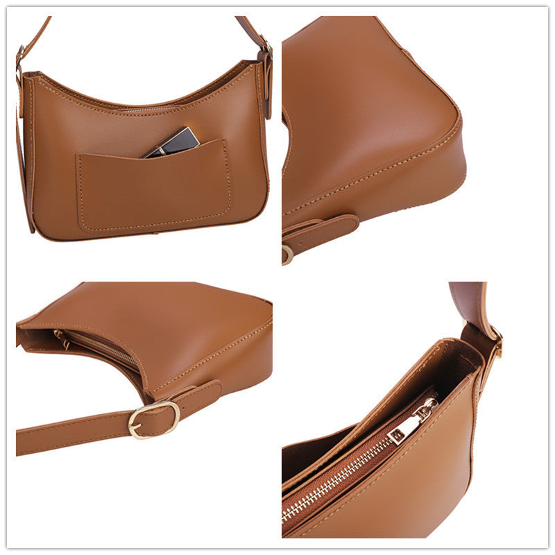 DIY Retro PU Armpit Shoulder Bag Material Pack