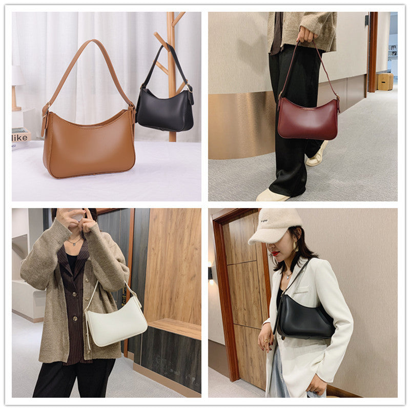 DIY Retro PU Armpit Shoulder Bag Material Pack