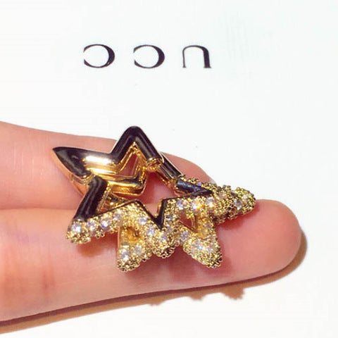 Zircon XINGX Temperamental Earrings Female