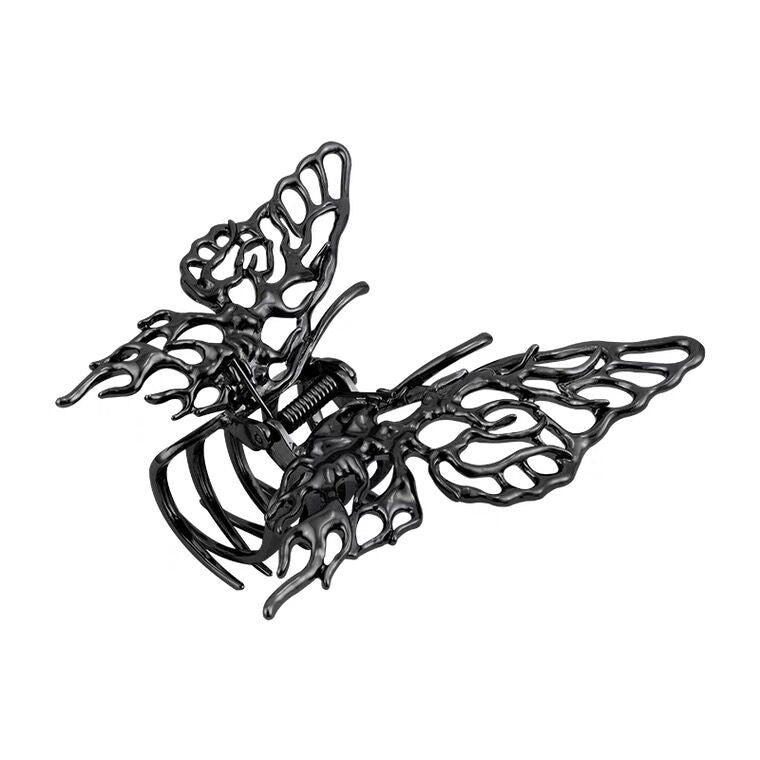 Liquid Butterfly Back Head Hair Clip For Women