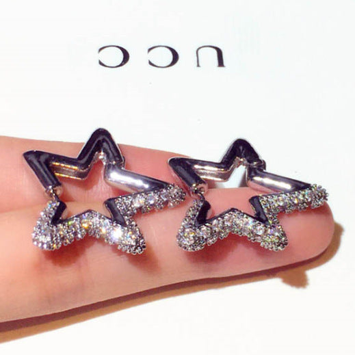 Zircon XINGX Temperamental Earrings Female