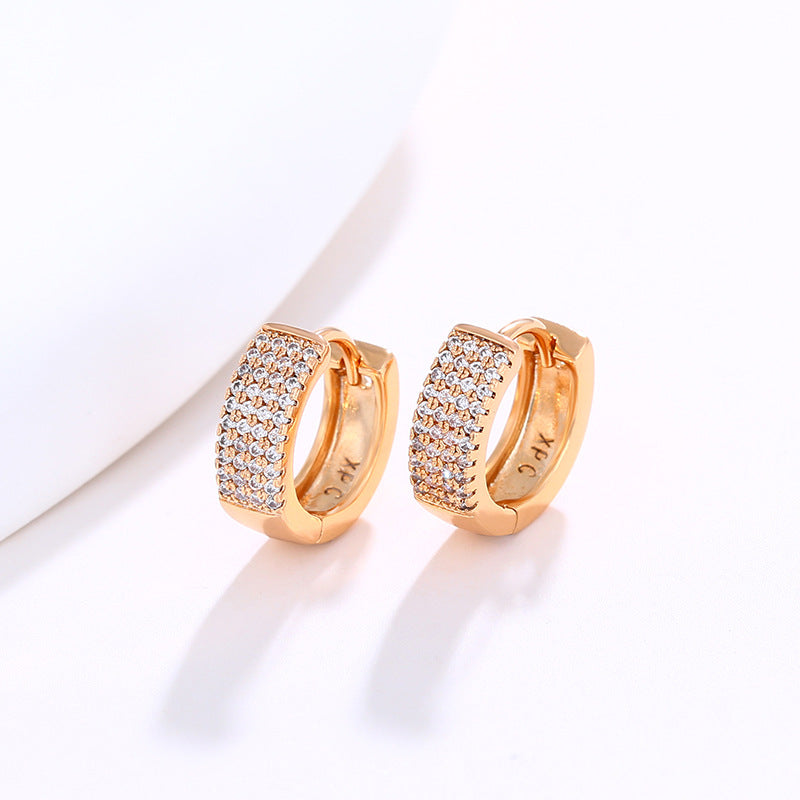 Graceful Personality Zircon Earrings