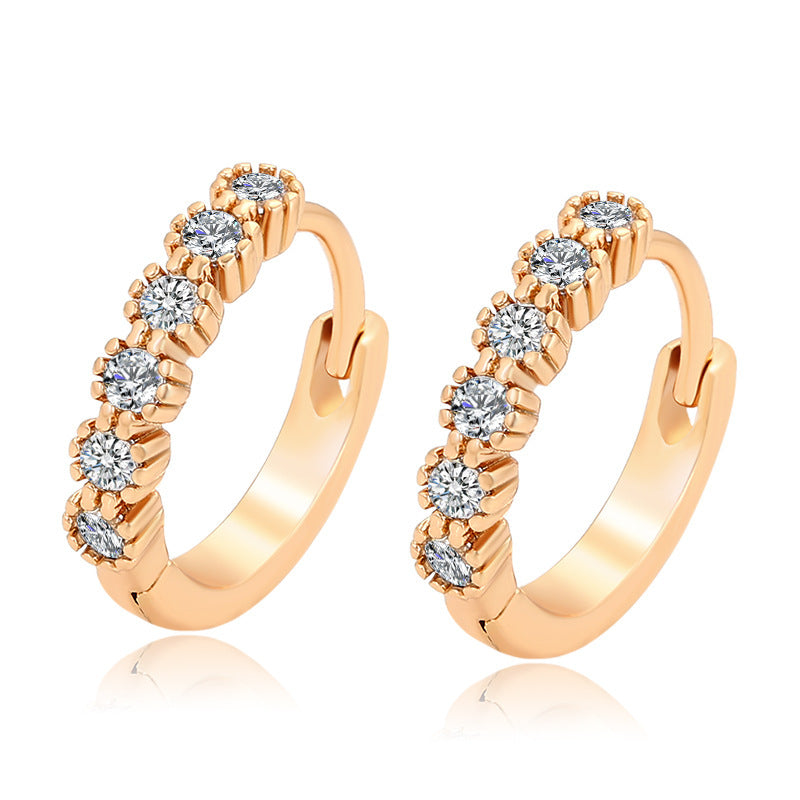 Graceful Personality Zircon Earrings