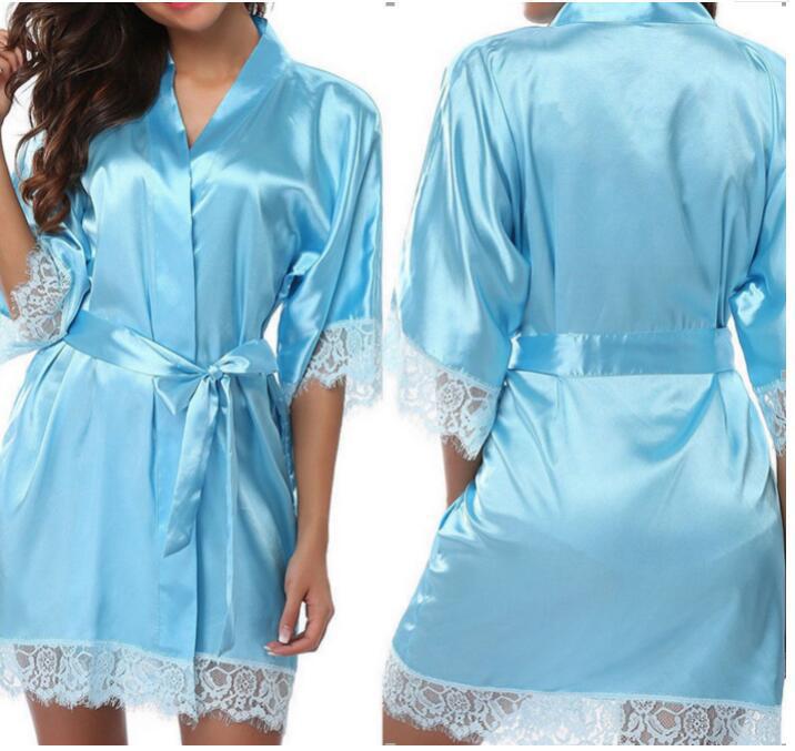 cozy satin plus size pajamas robe