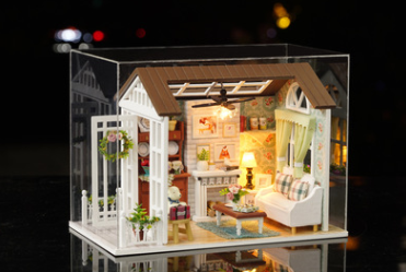 wooden dollhouse (a wide range of options)