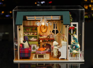 wooden dollhouse (a wide range of options)